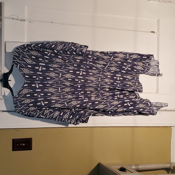 NWT BOHO NAVY GEO JACKET - Picture 5 of 5